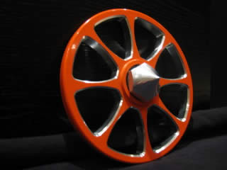 TRICKED TOYS | 8 Spoke Wheel | Orange