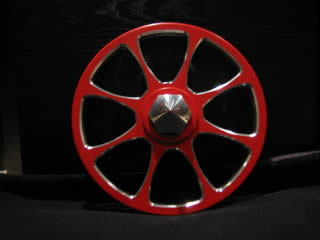 TRICKED TOYS | 8 Spoke Wheel | Red
