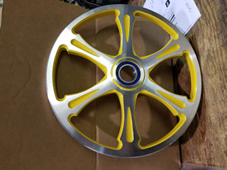 Tricked Toys | Billet Wheel | Bullet | K Tuning | Yellow