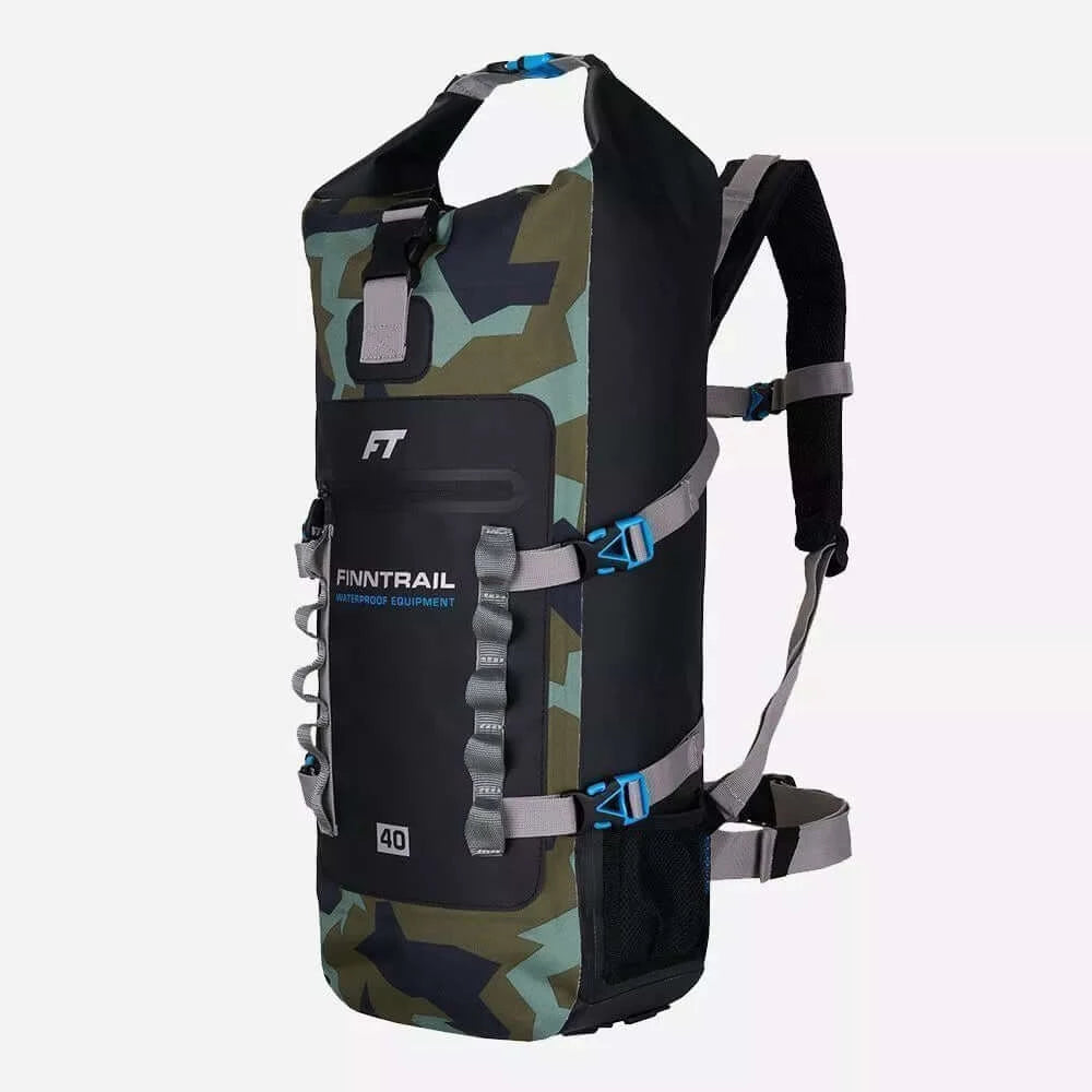 Bag - EXPEDITION - 40L - Waterproof Backpack -Camo Army - Finntrail
