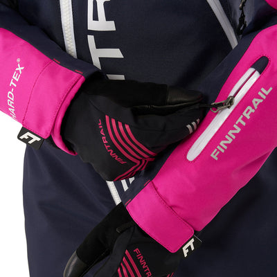 Snow - RACHEL - Dark Grey / Pink - Insulated - Finntrail - K Tuning 