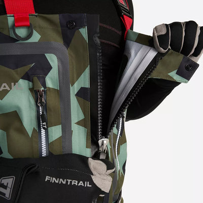 Waders - SPEEDMASTER - ZIP - Camo Army - Stockingfoot - Finntrail - K Tuning