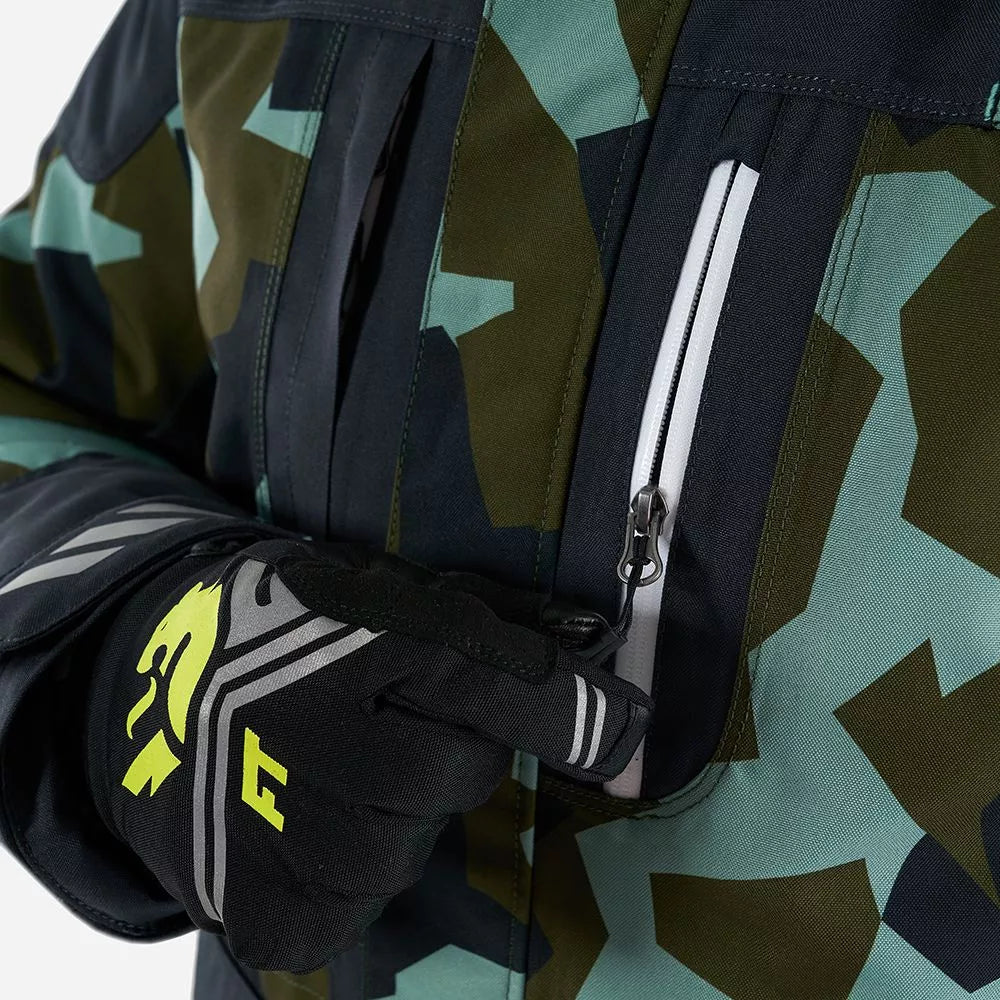 Snowmobile overalls - Powerman 22 - Camo Army - Finntrail - K Tuning 