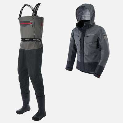 Waders - AIRMAN - Set - Grey - Finntrail - K Tuning 
