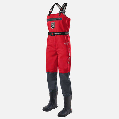 RACHEL - Waders - Red - Bootfoot - For Women - Finntrail - K Tuning 