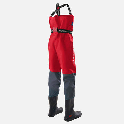 RACHEL - Waders - Red - Bootfoot - For Women - Finntrail - K Tuning 